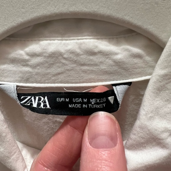 Zara pleated shirt dress - Picture 2 of 4